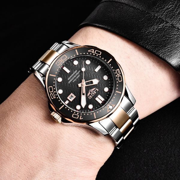 LIGE 8936 Military Wrist Watch