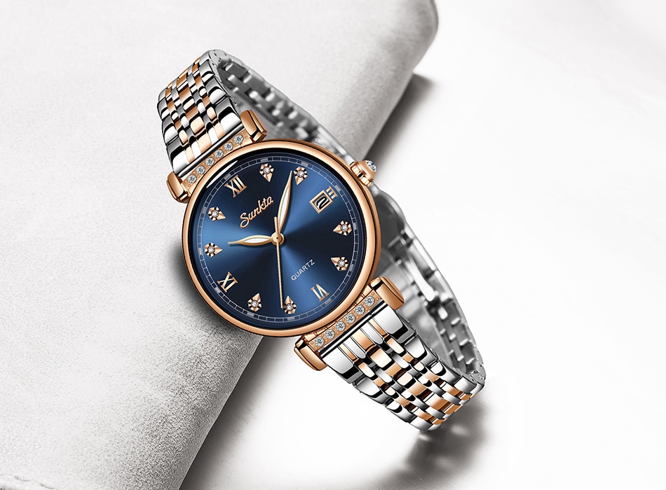 SUNKTA 6672 Luxury Female Wrist Watches