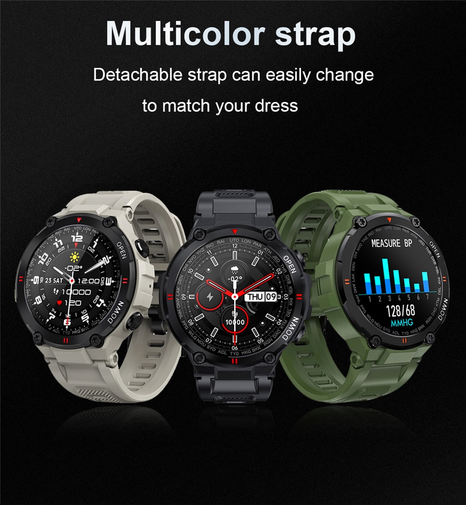 LIGE Sports v1.0 - Multi-function Fitness Smart Watch (Android/IOS)