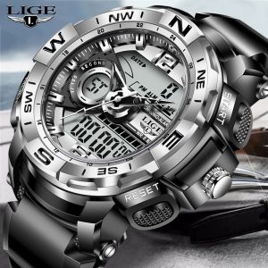 LIGE 8946 (Explorer Series) 50M Waterproof Military Watch