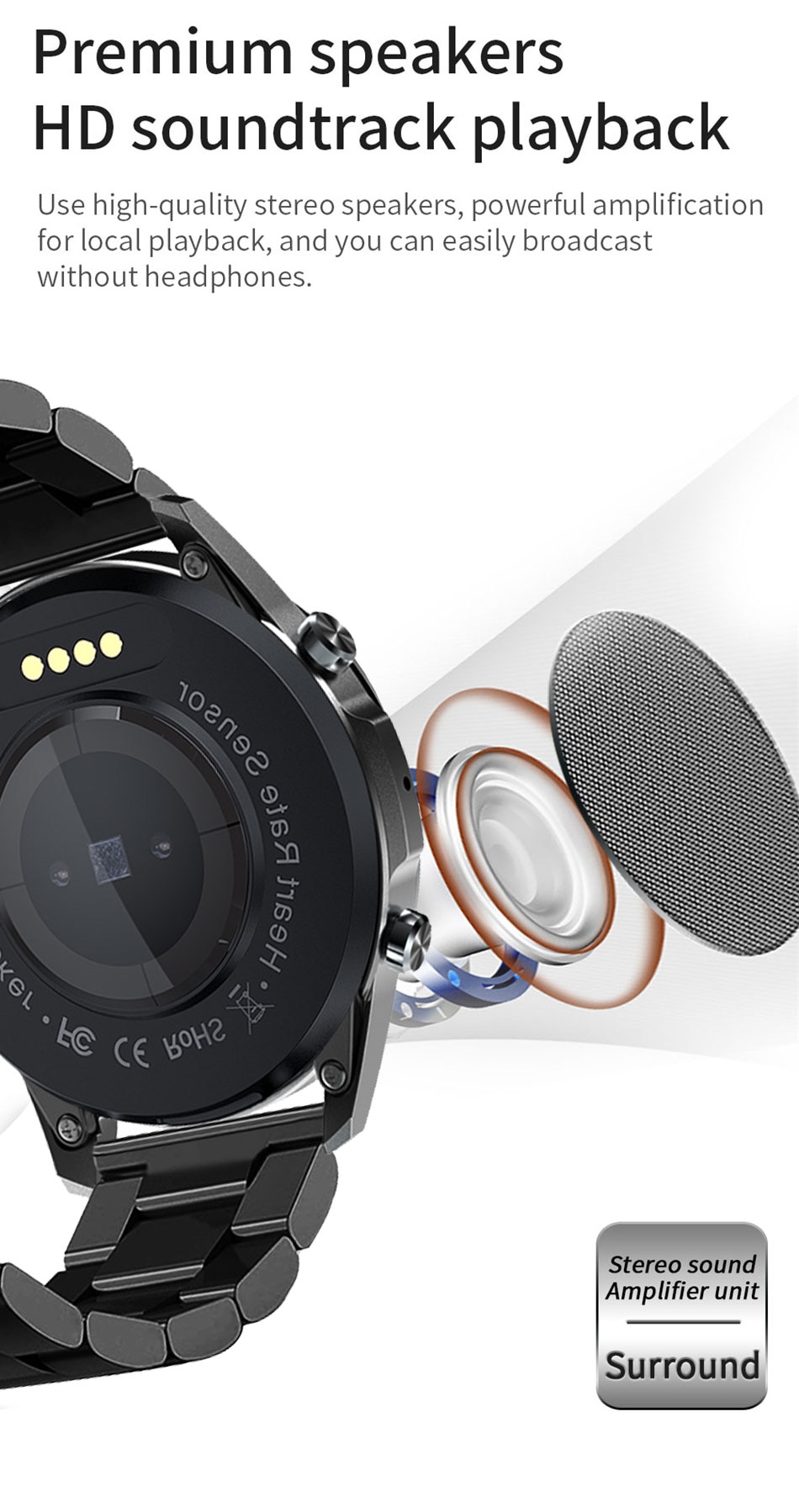LIGE Turbo v1.0 - LG261 IP68 Waterproof Smart Watch
