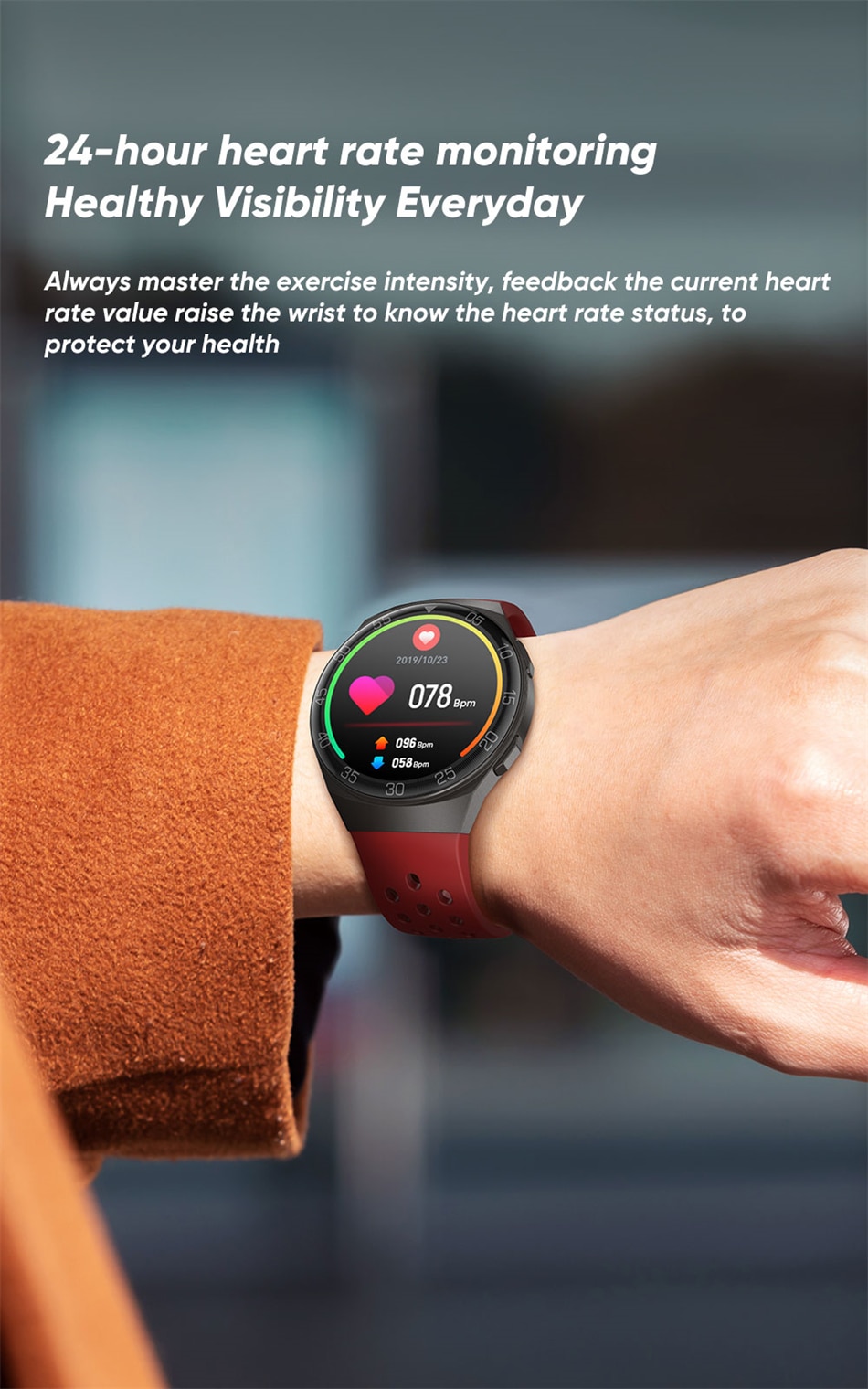 LIGE Ingenious v2.0 – LG272 1.3 inch IP68 Multi-sport Smart Watch
