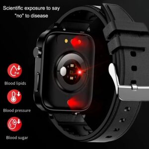 LIGE Square M1.0 - IP68 1.70-Inch Laser-Assisted Therapy Smartwatch