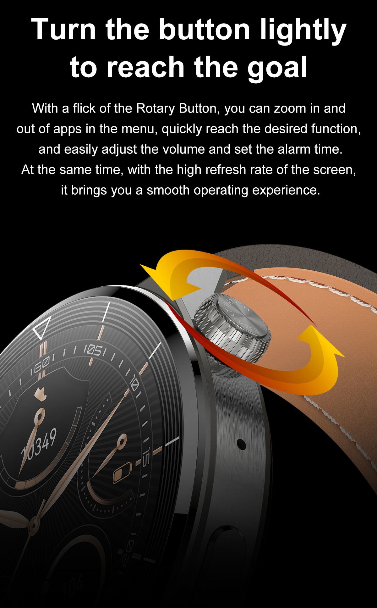 LIGE NFC v2.0 - Always-on Screeen Smartwatch