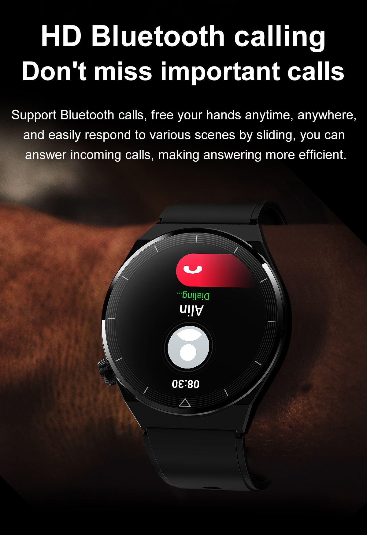 LIGE NFC v2.0 - Always-on Screeen Smartwatch - LIGE Watches