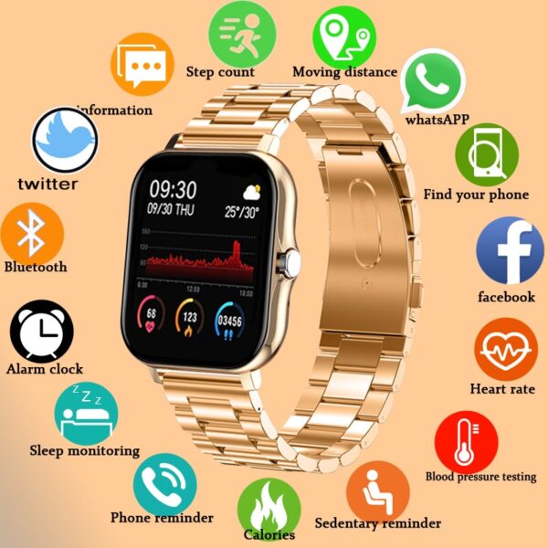LIGE Square v1.0 – Fashion Smart Watch (for Android/IOS)