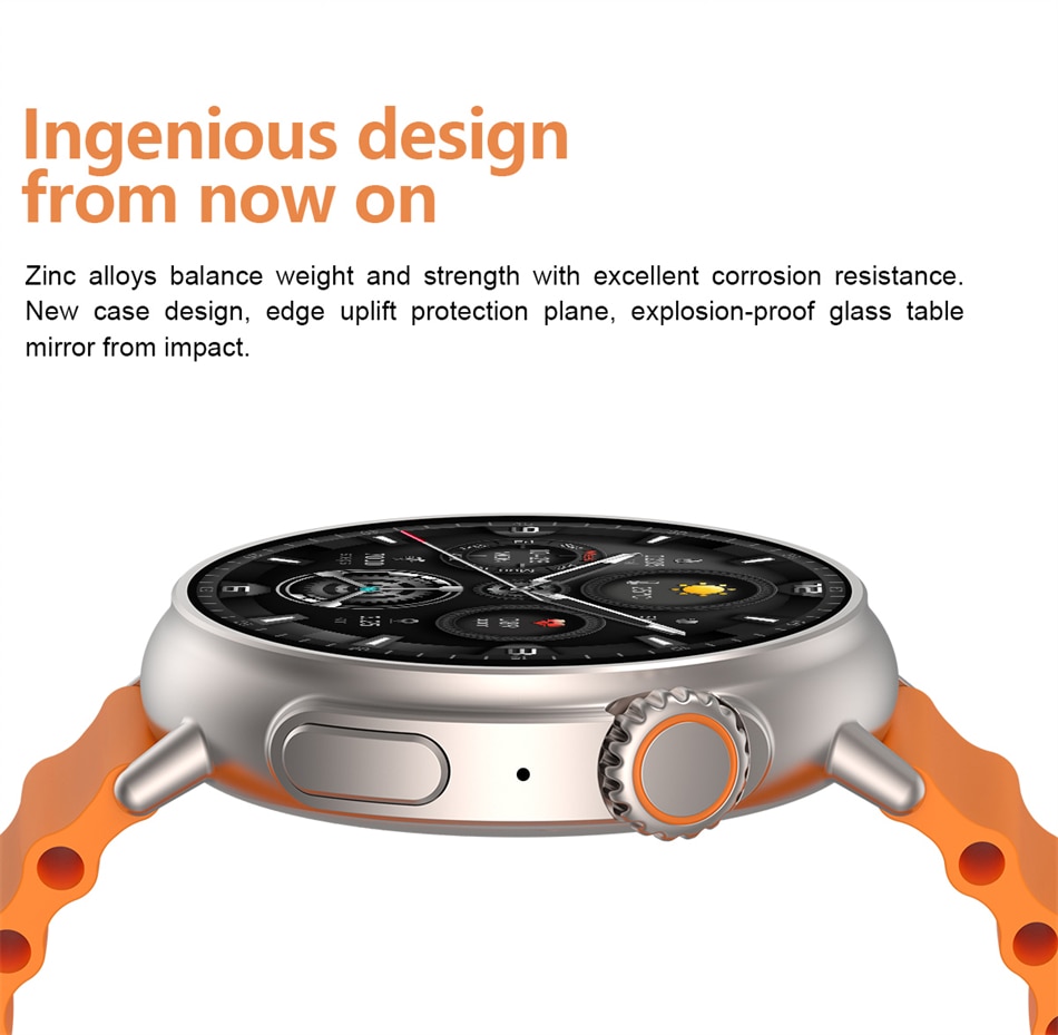 LIGE NFC v3.0 -  AMOLED Ultra Series Smartwatch