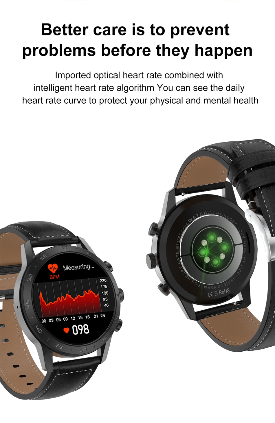 LIGE Warrior Spirit v3.0 – LG260 IP68 Waterproof Smart Watch