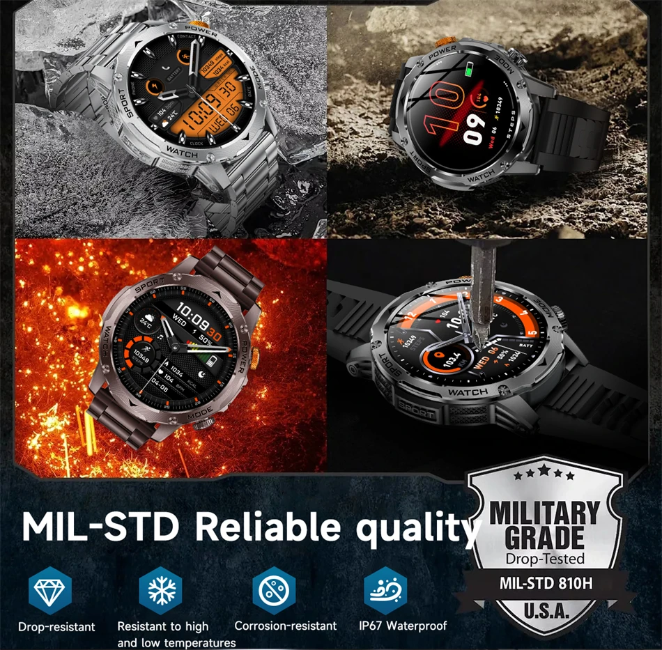 LIGE Sports v4.0 - 1000mah AMOLED LED Flashlight 3ATM Smartwatch LIGE Sports v4.0 - 1000mah AMOLED LED Flashlight 3ATM Smartwatch