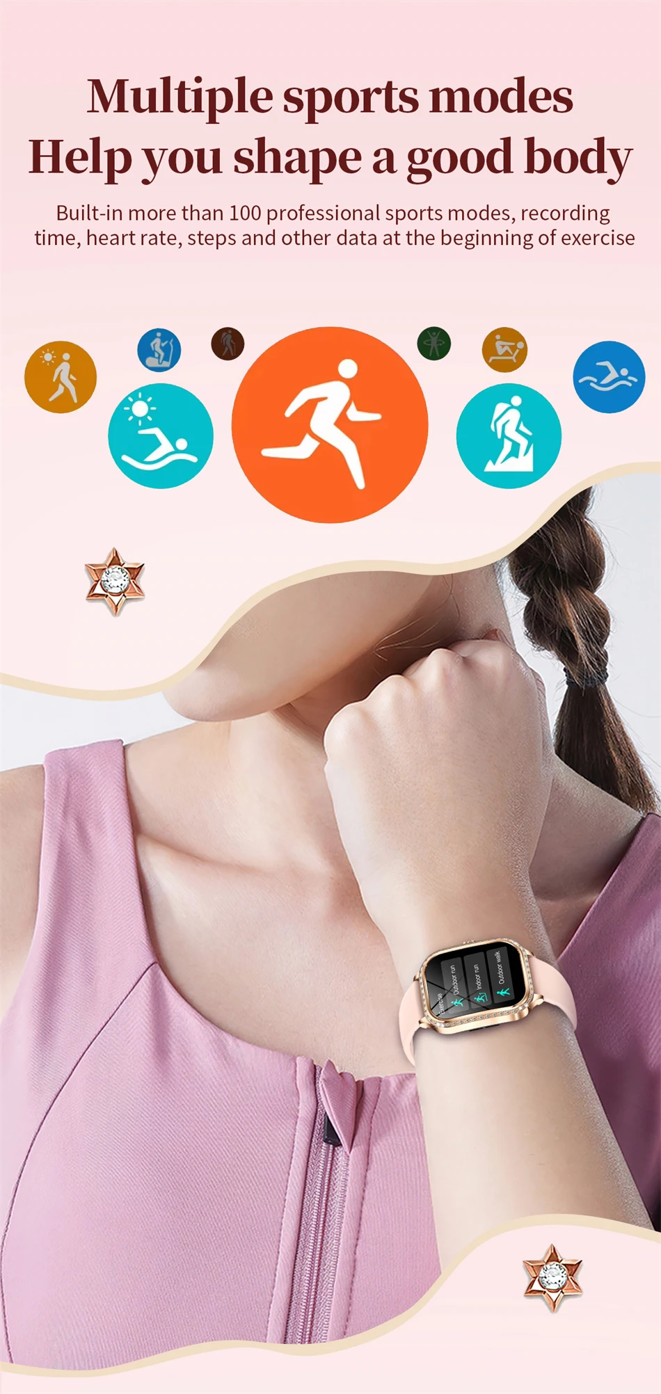 LIGE Square v2.0 – Fashion Smart Watch LIGE Square v2.0 – Fashion Smart Watch