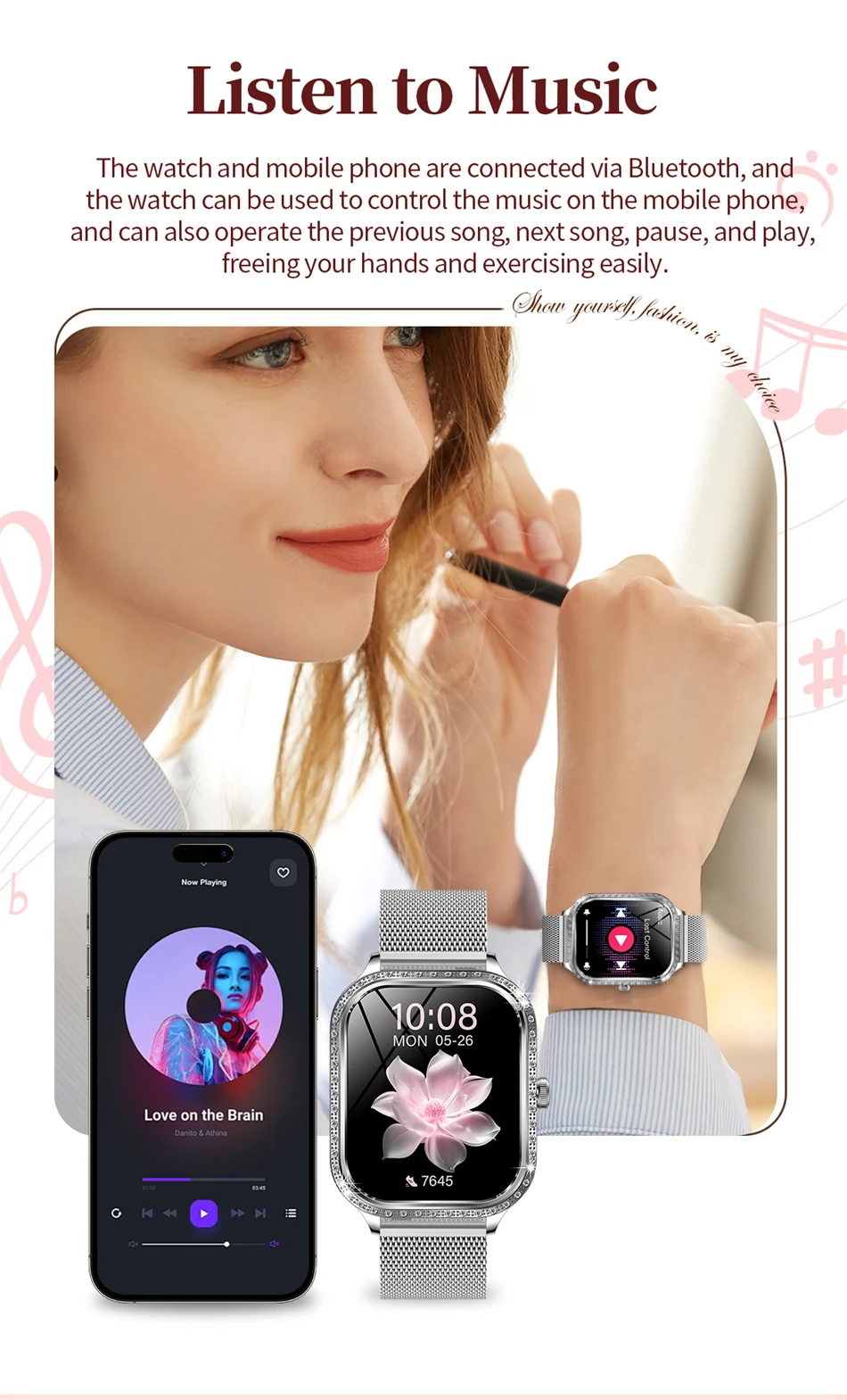 LIGE Square v2.0 – Fashion Smart Watch LIGE Square v2.0 – Fashion Smart Watch