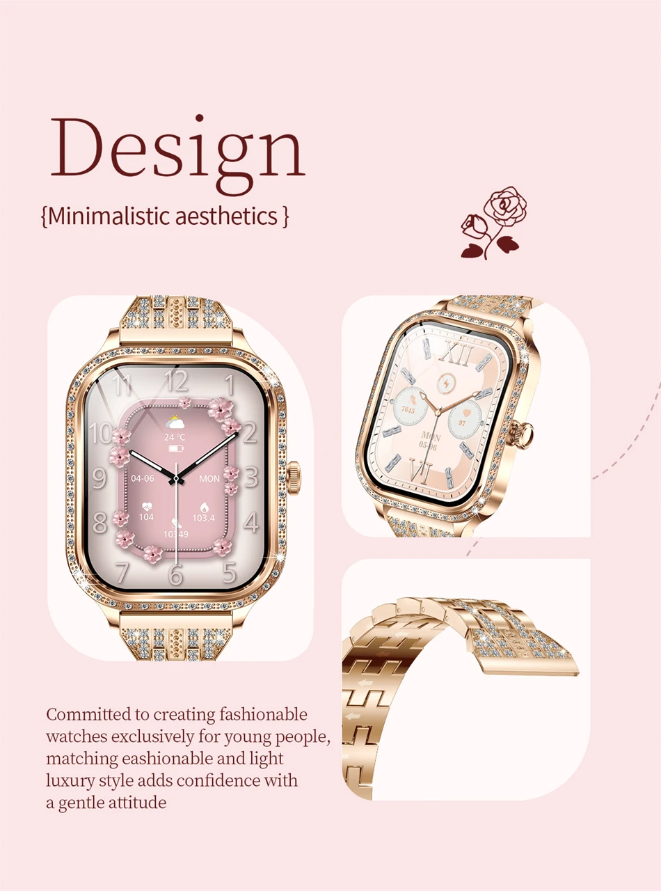 LIGE Square v2.0 – Fashion Smart Watch LIGE Square v2.0 – Fashion Smart Watch