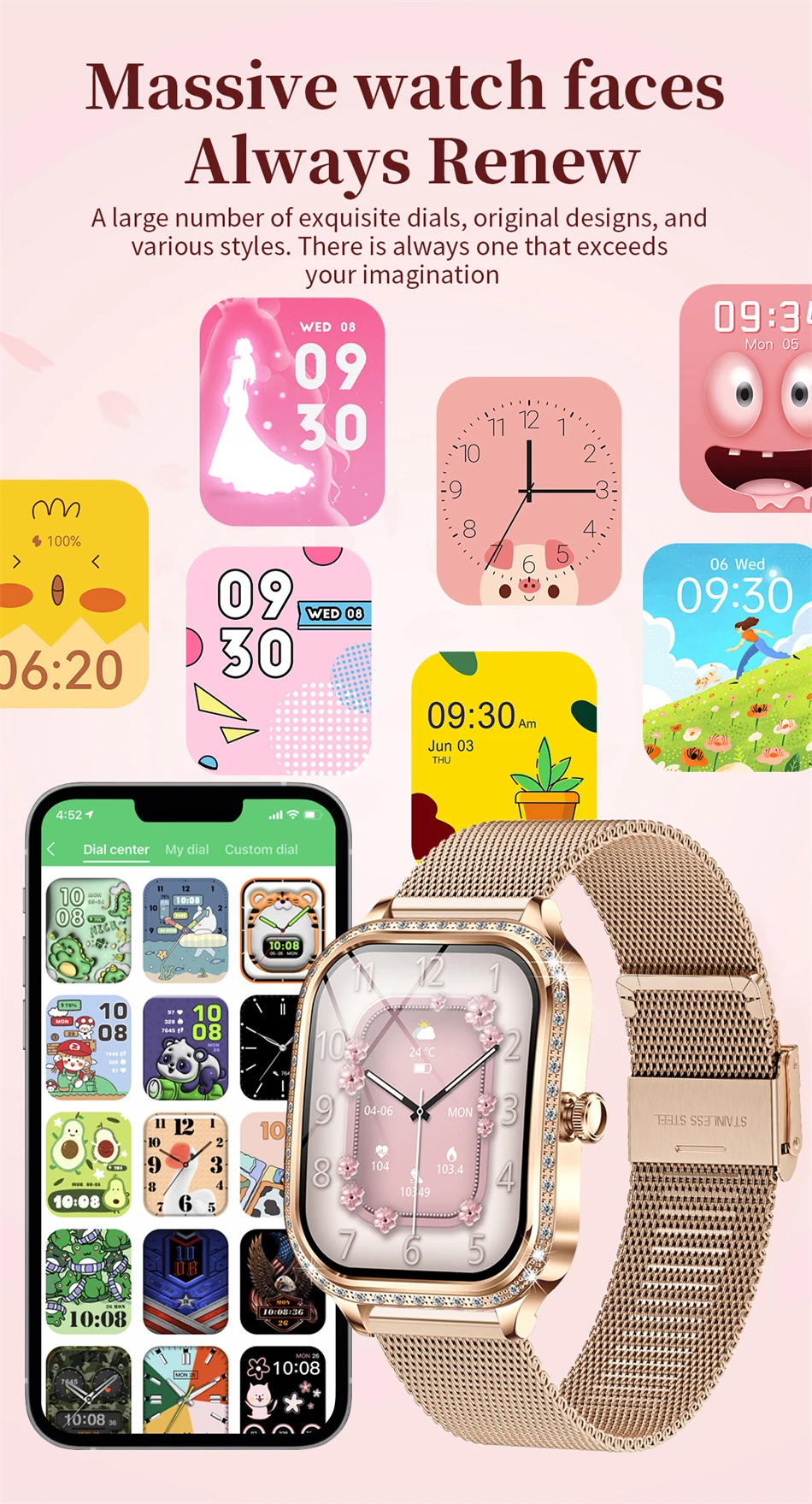 LIGE Square v2.0 – Fashion Smart Watch LIGE Square v2.0 – Fashion Smart Watch