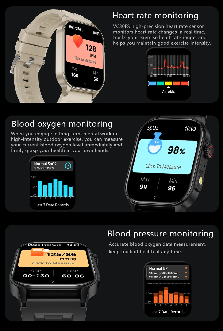 LIGE Square v4.0 – Android/IOS Sports & Fitness Smartwatch